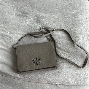 Tory Burch Gray Crossbody Bag